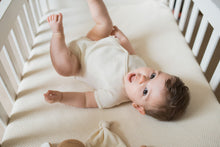 Load image into Gallery viewer, Body nascita incrociato NaturaPura/Basic wraparound bodysuit - HOPLA&#39; PARMA Baby Collections

