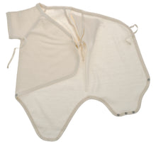Load image into Gallery viewer, Body nascita incrociato NaturaPura/Basic wraparound bodysuit - HOPLA&#39; PARMA Baby Collections
