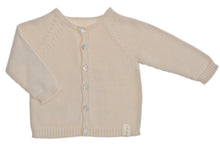 Load image into Gallery viewer, Cardigan NaturaPura / Seamless knitted cardigan - HOPLA&#39; PARMA Baby Collections
