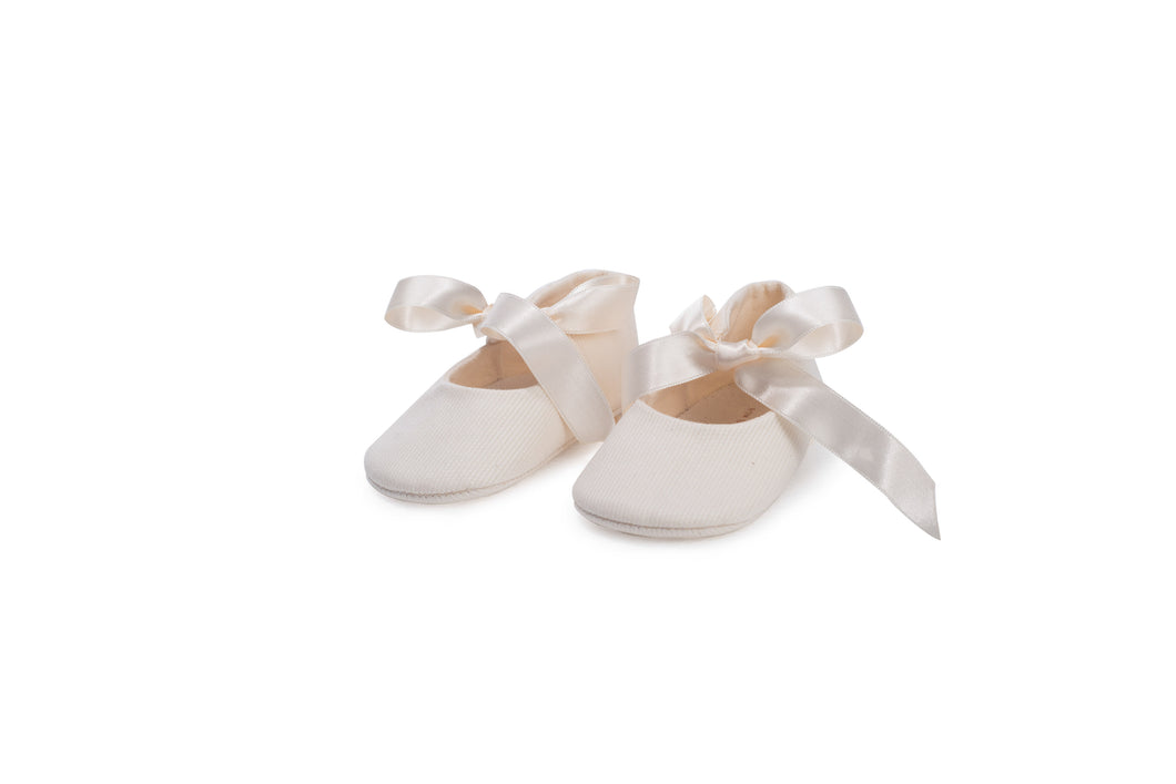 Scarpine ballerina NaturaPura/ Ballerina shoes for girls - HOPLA' PARMA Baby Collections