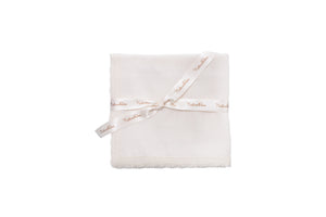 Mussoline NaturaPura/ Diapers with lace trimming - HOPLA' PARMA Baby Collections