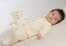 Load image into Gallery viewer, Cardigan NaturaPura / Seamless knitted cardigan - HOPLA&#39; PARMA Baby Collections
