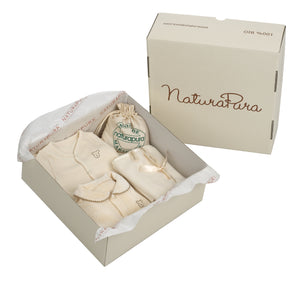 Box nascita NaturaPura / 8 pieces maternity kit - HOPLA' PARMA Baby Collections